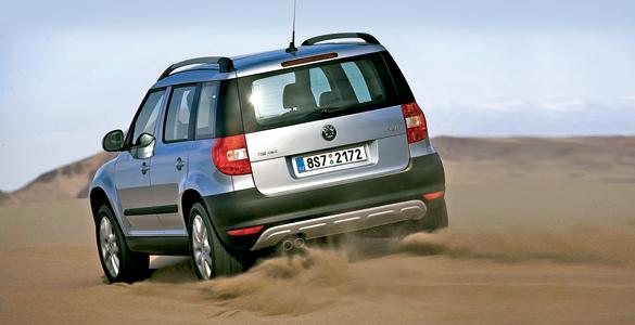 Un todocamino compacto -abominable-. Skoda Yeti