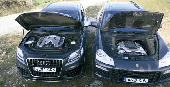Porsche Cayenne Turbo S V.S. Audi Q7 TDI V12