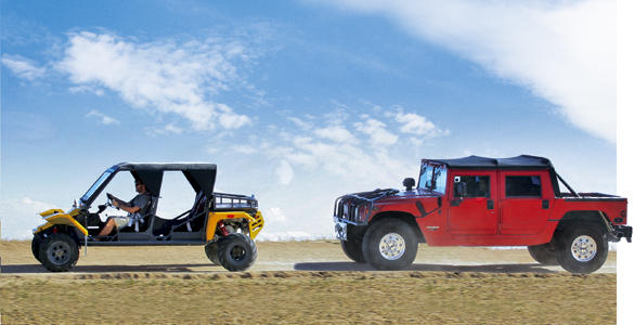 Tomcar TM47 V.S. Hummer H1 6.5 TD