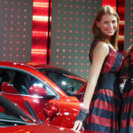 Las chicas del Salón de Frankfurt