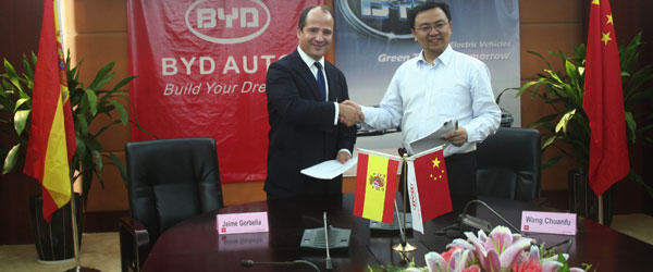 Acuerdo Bergé y BYD Acuerdo Bergé y BYD