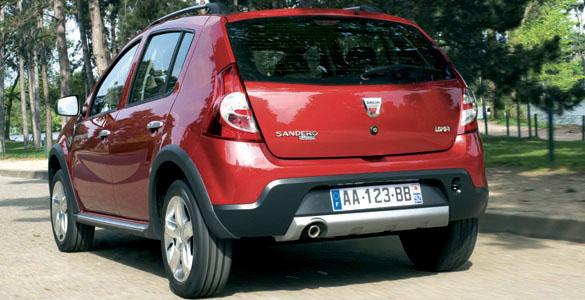 Dacia Sandero (2009) 1.5 dCi 3/4trasera