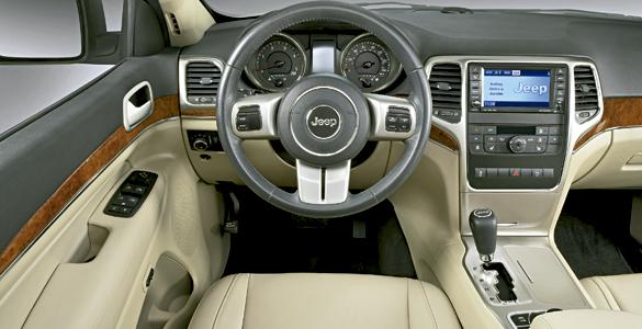 Por dentro Jeep Grand Cherokee