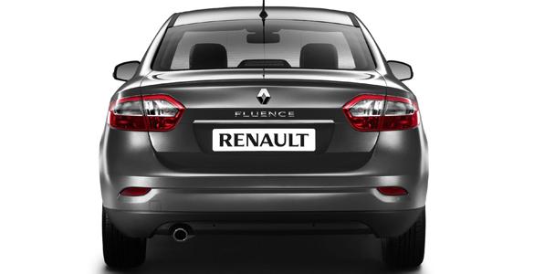 Renault Fluence (2009) 3/4 trasera