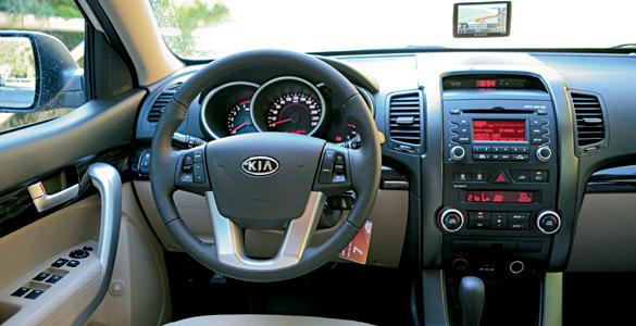 Por dentro Kia Sorento