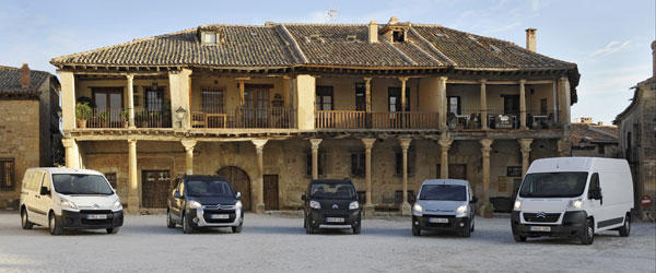 Gama de Citroën comerciales Gama de Citroën comerciales