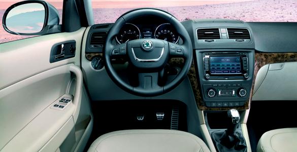 Skoda Yeti (2010) 2.0 TDI 140 Experience 4x4 interior