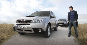 Subaru Forester 20 Td Lim P N vs Honda Cr V 22 I Ctdi Innova