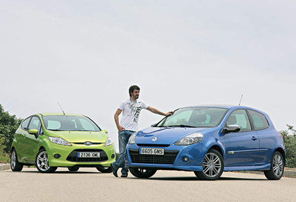 FORD Fiesta 1.6 Ti-VCT Sport 3p vs Renault Clio 1.6 gt 3P FORD Fiesta 1.6 Ti-VCT Sport 3p vs Renault Clio 1.6 gt 3P