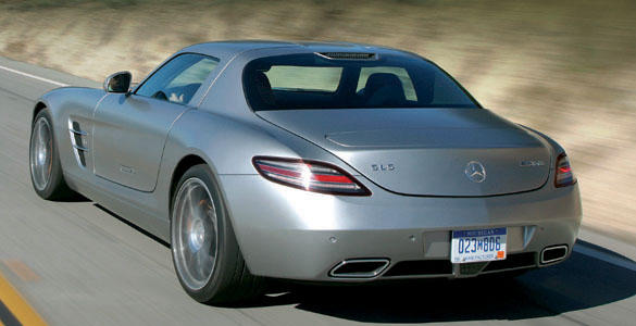 Mercedes SLS 3/4 Trasera