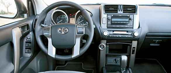 Toyota Land Cruises Por dentro
