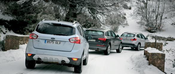 BMW X1 Xdrive18D V.S. Audi Q5 2.0 TDI 143 CV V.S. Ford Kuga 2.0 TDC