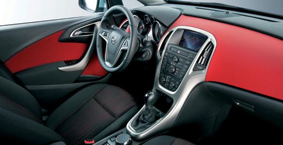 Opel Astra Interior