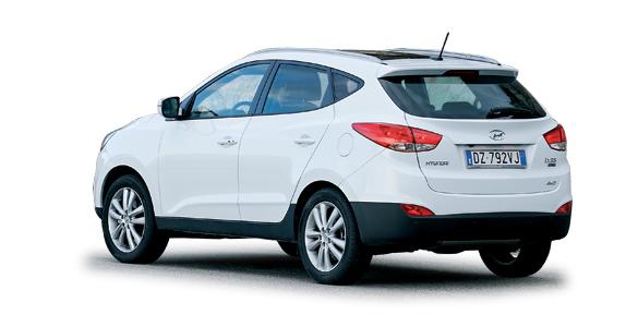 Hyundai Ix35 2.0 crdi 136 Comfort trasera