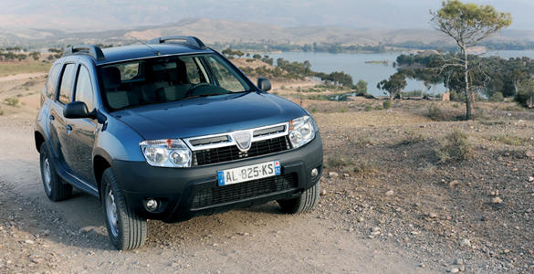 Dacia Duster (2010) 1.6 16V Ambiance delantera en marcha