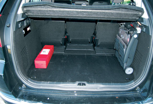 Citroën C4 2.0 HDI (2010) 150 Picasso maletero
