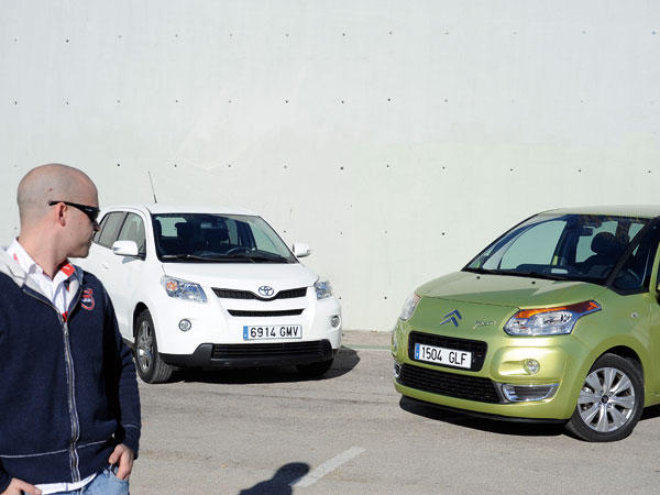 Toyota Urban Cruiser vs Citroën C3 Picasso Toyota Urban Cruiser vs Citroën C3 Picasso