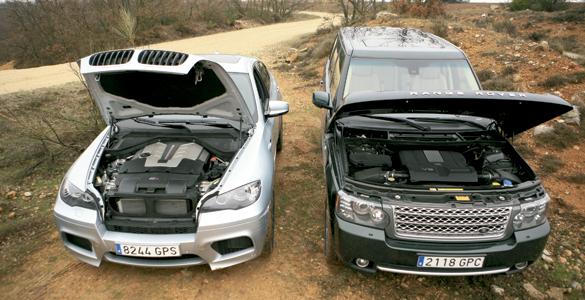 Land Rover Range Rover Supercharged V.S. BMW X6M