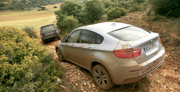 Land Rover Range Rover Supercharged V.S. BMW X6M