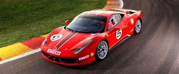 Ferrari 458 Challenge 2011 3/4 delantera Ferrari 458 Challenge 2011 3/4 delantera