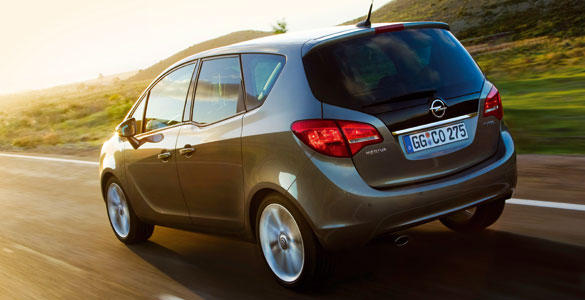 Opel Meriva 2010 3/4 trasero