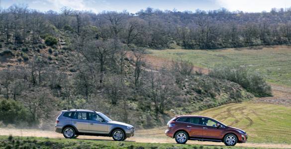 Mazda CX7 2.2 CRTD V.S. BMW X3 Xdrive20D