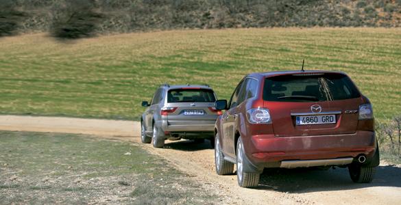 Mazda CX7 2.2 CRTD V.S. BMW X3 Xdrive20D