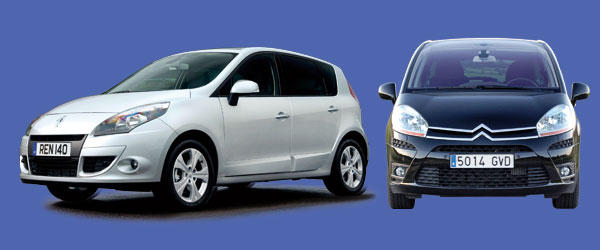Renault Scenic vs Citroën C4