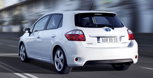 Toyota Auris HSD 2010 3/4 trasero