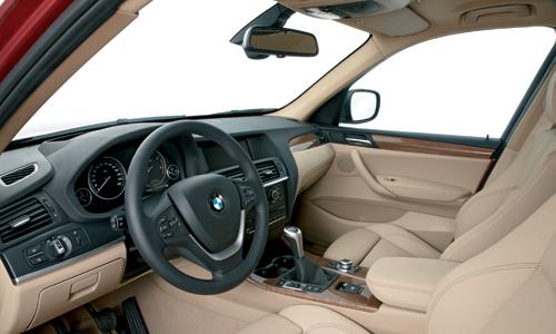BMW X3 Por dentro