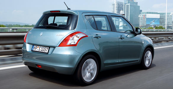 Suzuki Swift 2010 3/4 trasero