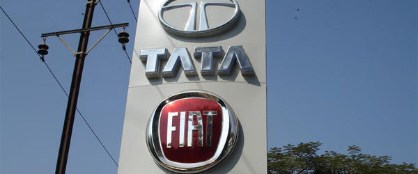 Logos de Tata y Fiat Logos de Tata y Fiat