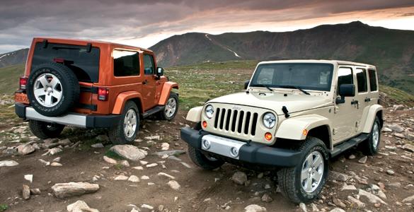2011 Jeep Wrangler Sahara and Wrangler Unlimited Sahara
