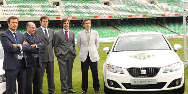 Seat con el Real Betis Balompié Seat con el Real Betis Balompié