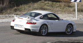 porsche 911 gt2 noviembre 2008 trasera tres cuartos