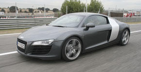 audi r8 marzo 2008 tres cuartos
