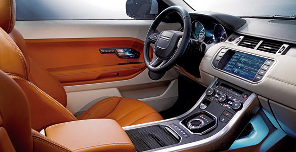 Range Rover Evoque interior