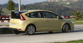 citroën c4 vts febrero 2006 trasera tres cuartos