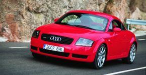 audi tt le mans noviembre 2001 frontal tres cuartos