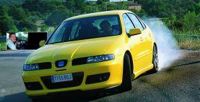 seat león cupra r mayo 2003 frontal tres cuartos