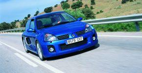 renault clio v6 julio 2001 frontal tres cuartos