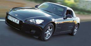 honda s2000 diciembre 2003 frontal tres cuartos