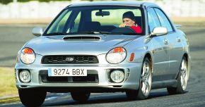 subaru impreza wrx frontal tres cuartos