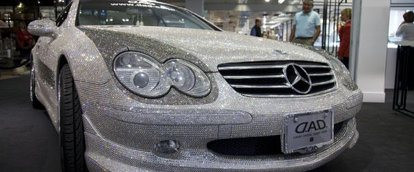 Mercedes SL600 Swarovski Mercedes SL600 Swarovski