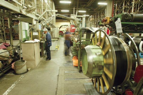 fabricación michelin bobina