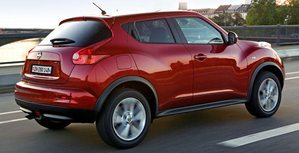 Nissan Juke 2010 3/4 trasero