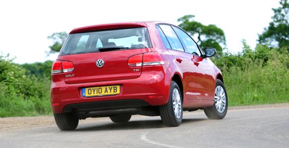 VW Golf (2009) 1.6 TDI trasera