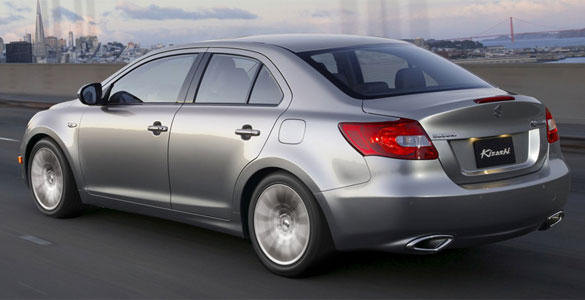 Suzuki Kizashi 2010 3/4 trasero
