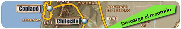 Recorrido Dakar 2011