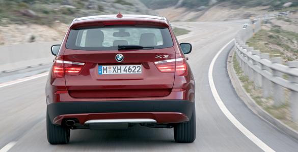 BMW X3 (2010) xDrive 20d trasera